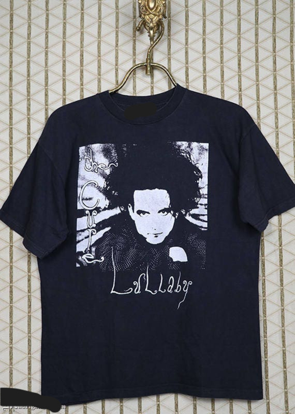 The Cure Rare T Shirt, Lullaby, Black Tee Shirt, Robert Smith, The Glove